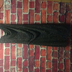 Jessica Howard Evening black sparkle dress 16